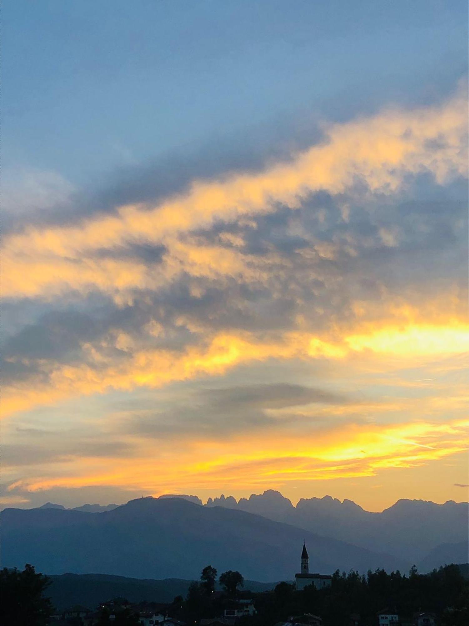 Appartamento Luminoso, Giardino, Vista Dolomiti. Baselga di Pinè Εξωτερικό φωτογραφία